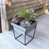 Short Arne Stand with Galvanized Tray