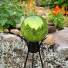 12" Gazing Globe, Fern Green