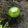 12" Gazing Globe, Fern Green