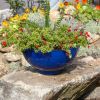 Large Planting Bowl, French Blue