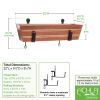 Copper Flower Box Bracket Kit for 2x6 Railing