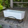 Odette Stand- Medium Blue Flower Box