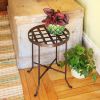 12"H Flowers Plant Stand