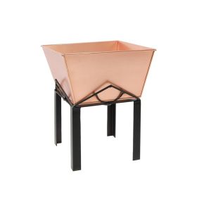 Marion I Planter-Copper Plated Flower Box