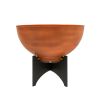 Norma II Planter- Burnt Sienna Bowl