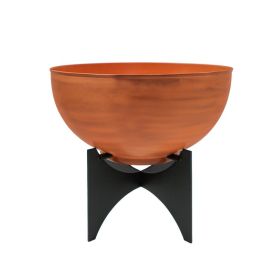 Norma I Planter- Burnt Sienna Bowl