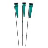 Solar Cone Stakes Emerald Green 3pk