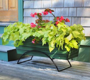 Odette Stand- Large Green Flower Box