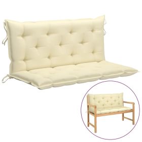 Cushion for Swing Chair Cream White 47.2" Fabric