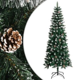 Artificial Christmas Tree with Stand Green 82.7" PVC