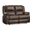 ACME Zuriel Loveseat (Motion) in Brown PU 52281