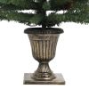 Artificial Christmas Trees 2 pcs with Wreath; Garland and LEDs