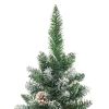 Artificial Slim Christmas Tree with Stand 4 ft PVC