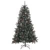 Artificial Christmas Tree with Stand Green 59.1" PVC