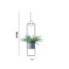 Modern Planter Flower Pot Plant Holder Metal Hanging Planter