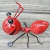 Metal Ant Shaped Ornaments Garden Yard Patio Decorations