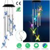 Solar Wind Chime Lights Butterfly Lamp 7 Color Changing String Lights