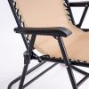 Outdoor Patio Headrest Folding Zero Gravity Rocking Chair