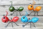 Metal Ant Shaped Ornaments Garden Yard Patio Decorations