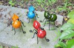 Metal Ant Shaped Ornaments Garden Yard Patio Decorations